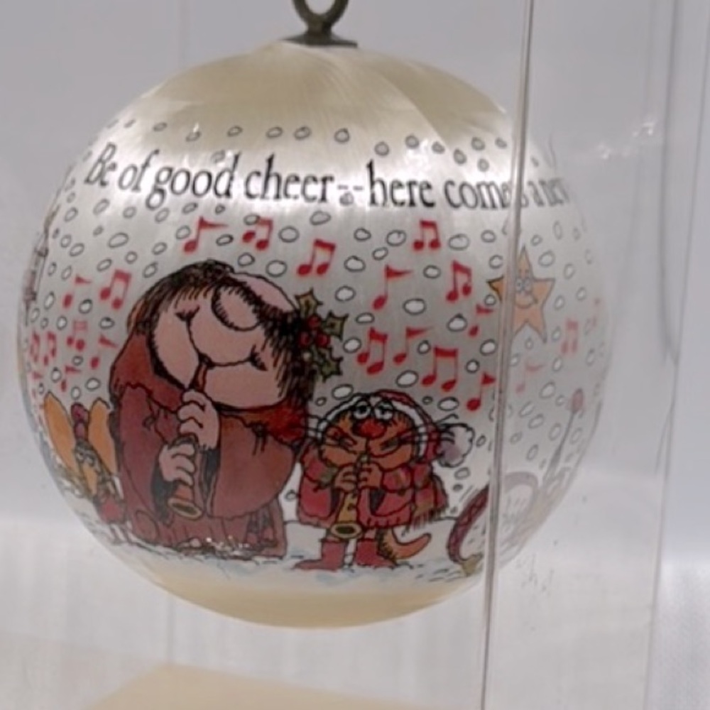 Christmas ornament American Greetings Sherman on the Mount 1984 Walt Lee NIP